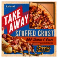 Iceland BBQ Chicken & Bacon Cheese Filled Crust 460g