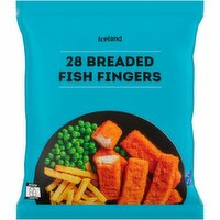 Iceland 28 (approx.) Breaded Fish Fingers 700g