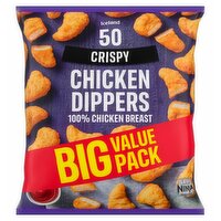 Iceland 50 (approx.) Crispy Chicken Breast Dippers 900g