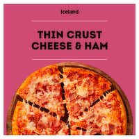 Iceland Thin Crust Cheese & Ham 314g