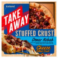 Iceland Stuffed Crust Doner Kebab Pizza 485g