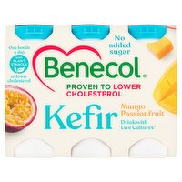 Benecol Kefir Mango Passionfruit 6 x 67.5g (405g)