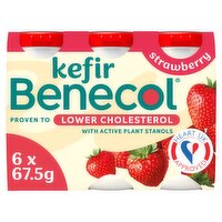 Benecol Kefir Strawberry 405g (6 x 67.5g)