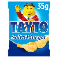 Tayto Salt & Vinegar Flavour Potato Crisps 35g