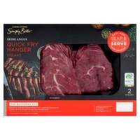 Dunnes Stores Simply Better 2 Irish Angus Quick Fry Hanger Steaks 300g