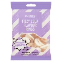 Dunnes Stores Fizzy Cola Flavour Rings 100g