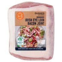 Dunnes Stores Unsmoked Irish Eye Loin Bacon Joint 800g