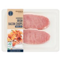 Dunnes Stores Unsmoked Irish Bacon Chops 420g
