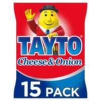 Tayto Cheese & Onion Flavour Potato Crisps 15 x 25g