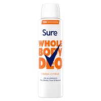 Sure Whole Body Deodorant Fresh Citrus 150 ml