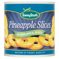 Sunny South Pineapple Slices in Pineapple Juice 425g