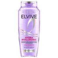 L’Oréal Paris Elvive Hydra Hyaluronic Moisture Boosting Shampoo, for Dry & Dehydrated Hair, 400ml