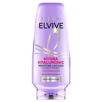 L’Oréal Paris Elvive Hydra Hyaluronic Moisture Locking Conditioner, for Dry & Dehydrated Hair, 300ml