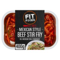 Fit Foods Mexican Style Beef Stir Fry 400g
