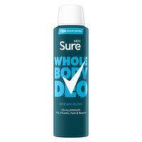 Sure Men  Whole Body Deodorant Ocean Rush 150 ml 