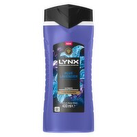 Lynx Fine Fragrance Collection Premium Body Wash Blue Lavender 400 ml 