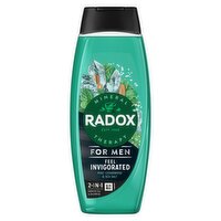 Radox Mineral Therapy Feel Invigorated 2-in-1 Shower Gel & Shampoo 450 ml