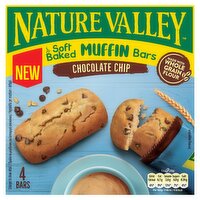 Nature Valley Cereal Bars Muffin Bars Chocolate Chip 4x30g