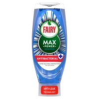 Fairy Max Power Washing Up Liquid Antibacterial 660ML
