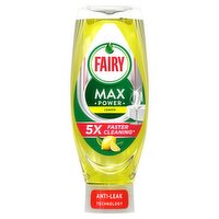 Fairy Max Power Washing Up Liquid Lemon 660ML