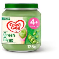 Cow & Gate Green Peas From 4 Months 125g