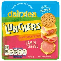 Dairylea Lunchers Ham 'N' Cheese 65g