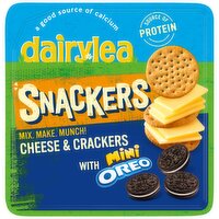 Dairylea Snackers Cheese & Crackers with Oreo Cheese Snack 56.5 g