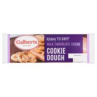 Galberts Milk Chocolate Chunk Cookie Dough 250g