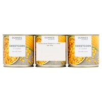Dunnes Stores Sweetcorn in Water 3pk 160g