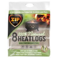 Zip 8 Heatlogs