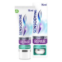 Sensodyne Clinical Repair Deep Clean Sensitive Toothpaste, 75ml