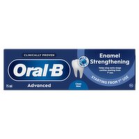 Oral-B Advanced Enamel Strengthening Toothpaste 75ml
