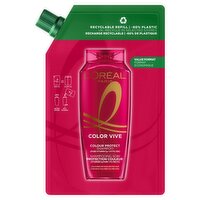 L'Oréal Paris Elvive Colour Protect Shampoo Refill Pouch, for Coloured & Highlighted Hair, 500ml