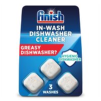 Finish 3 x In-Wash-Cleaner tablets