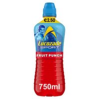 Lucozade Sport Drink Fruit Punch 750ml PMP €2.50