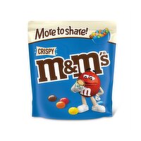 M&M's Crispy Chocolate More to Share Pouch Bag 187g