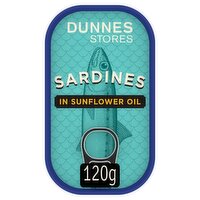 Dunnes Stores Sardines in Sunflower Oil 120g