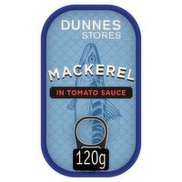 Dunnes Stores Mackerel in Tomato Sauce 120g
