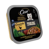 CESAR® NATURAL GOODNESS™ Grain Free Dog Food Casserole with Chicken 100g Tray