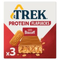 TREK Biscoff Protein Flapjack 3 x 50g