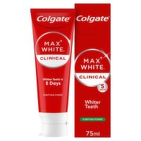 Colgate Max White Clinical Purifying Power Teeth Whitening Toothpaste 75ml