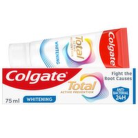 Colgate Total Active Prevention Teeth Whitening Toothpaste 75ml 