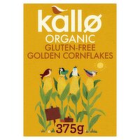 Kallo Organic Gluten-Free Golden Cornflakes 375g