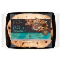 Dunnes Stores Simply Better Italian Romana Focaccia 220g