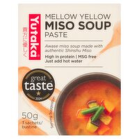 Yutaka Mellow Yellow Miso Soup Paste 50g