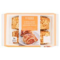 Dunnes Stores 4 Irish Pork & Pancetta Sausage Rolls 260g