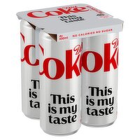 Diet Coke 4 x 330ml