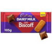 Cadbury Dairy Milk Biscoff Biscuit Chocolate Bar 105 g