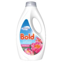 Bold Liquid Laundry Detergent 33 Washes Pink Blossom
