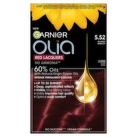 Olia 5.52 Glassy Merlot: Intense, Shiny Reds, No Ammonia, for luxurious, deep red tones.